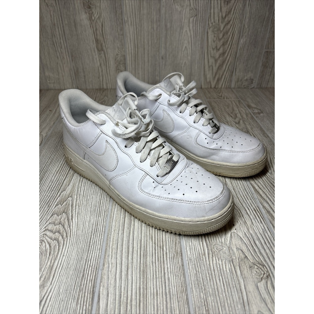 Nike Air Force 1 Men's Size 13 White Low Top 315122-111 Sneakers Athletic